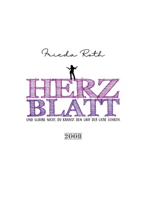 cover image of Herzblatt